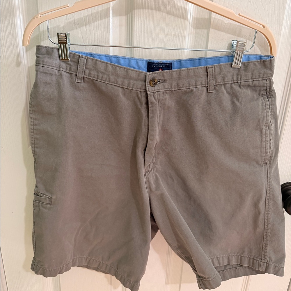 Saddlebred Men's Cargo Shorts in Taupe